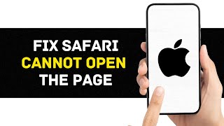 How to Fix Safari Cannot Open the Page Because iPhone is not Connected to Internet [upl. by Gosney]