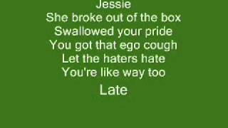 Whos Laughing Now Jessie J Lyrics [upl. by Hild305]