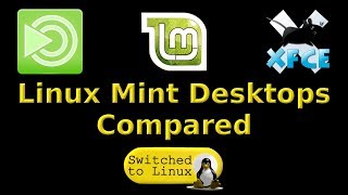 Linux Mint Desktops Compared [upl. by Danyluk293]