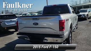 Used 2015 Ford F150 Lariat wHD Payload Pkg Harrisburg PA FFB58127 [upl. by Hardden487]