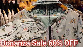 Bonanza Satrangi 60 off stitched collection 2024  bonanza summer sale 2024 bonanza sale 2024 [upl. by Oneg]