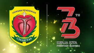 LIVE Upacara HUT RI 73  SDSMPSMA CHARITAS JAKARTA [upl. by Neiman]