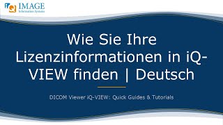 Wie Sie das Textoverlay in iQVIEW anpassen  Deutsch [upl. by Yecies320]