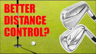 Game Improvement vs Players Irons  Better Distance Control amp SHOCKING Wet vs Dry Numbers [upl. by Yllib]