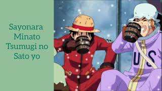 EASY LyRICS Binks no Sake  Onepiece luffy anime song lyrics fyp [upl. by Rosner85]