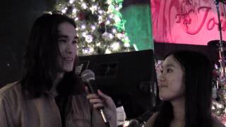 Holiday Party Interview with Booboo Stewart [upl. by Annohs847]