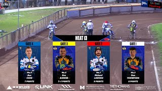 Heat 13  Poole vs Plymouth  BSN Series Southern  POOLE PIRATES SPEEDWAY 2024 [upl. by Tecu]