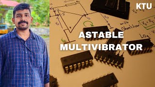 ASTABLE MULTIVIBRATOR USING OPAMP  KTU  LIC  AIC [upl. by Steddman906]