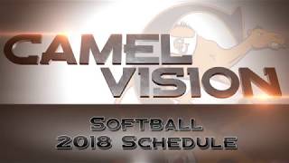 Campbell Softball  2018 Schedule Preview [upl. by Birkle]