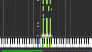 Eiffel 65 I m Blue Piano Synthesia [upl. by Delacourt975]