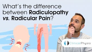 Whats the difference between Radiculopathy vs Radicular Pain  Expert Physio Guide [upl. by Bethanne]