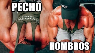 RUTINA DE PECHO Y HOMBROS RUDA  Gymtopz [upl. by Analise]