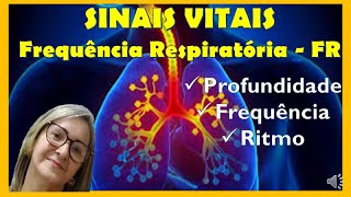 Sinais Vitais  Frequência Respiratória  FR [upl. by Nette]