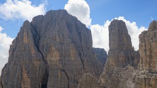 Via Ferrata Bocchette Centrali Bochette Weg [upl. by Yakcm]