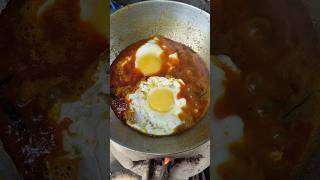 Egg Pouch Curry Recipe 🤩🤩🤩youtubeshorts youtubevideo [upl. by Eeslehc]