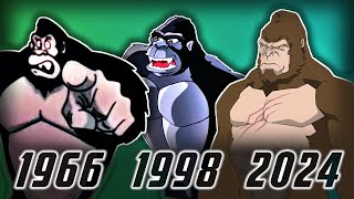 King Kong Evolution in Animated Movies amp Shows 19332024 [upl. by Erasaec]