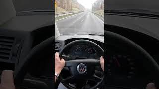 Volkswagen T5 25 TDI 131HP Acceleration [upl. by Close]