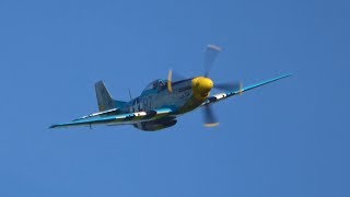 P51 Mustang  pure Merlin Sound no announcer [upl. by Adrian]