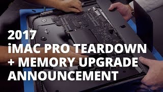 2017 iMac Pro Teardown  OWC Memory Upgrade Announcement [upl. by Nairred]