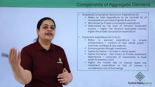 Class 12th – Components of Aggregate Demand  Economics  Tutorials Point [upl. by Atnuahs537]