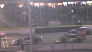 ASA Midwest Tour Dells Raceway Park video highlights [upl. by Chrisman]