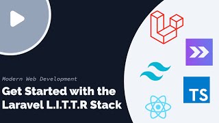 Setup Laravel Inertia Typescript Tailwind amp React LITTR [upl. by Anella]