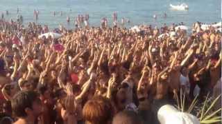 Pachanga Boys  Time Live at Calvi On The Rocks 2012 Plage In Casa [upl. by Aniloj]