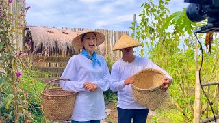 Harvesting farm produce with Alex Gonzaga I Behind the scenes I Joseph The Explorer [upl. by Rorrys]