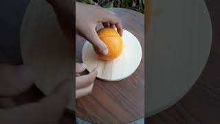 Cutting Fresh Orange Fruit [upl. by Aknaib871]