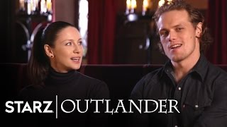 QampA with Sam Heughan amp Caitriona Balfe  Outlander  STARZ [upl. by Limber]