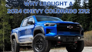 Why I BOUGHT A 2024 Chevy Colorado ZR2 INSTEAD of ANY Other Truck [upl. by Haraf]