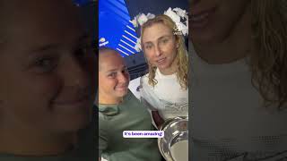 Jelena Ostapenko amp Lyudmyla Kichenok are the 2024 USOpen Doubles Champions 🏆 WTA [upl. by Ainotal]