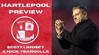 HARTLEPOOL UNITED PREVIEW  Scott Lindsey amp Nick Tsaroulla [upl. by Hedwiga]