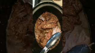 Warning Addictive Crockpot Shredded Beef Recipe [upl. by Noland]