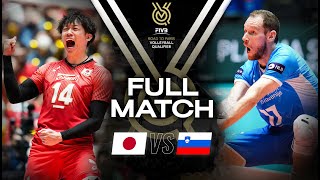 🇯🇵 JPN vs 🇸🇮 SLO  Paris 2024 Olympic Qualification Tournament  Full Match  Volleyball [upl. by Frederica910]