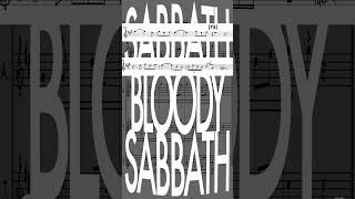 Sabbath Bloody Sabbath saxophone saxophonequartet sopranosaxsolo blacksabbath [upl. by Eiddam]