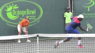 Francis Tiafoe Orange Bowl 2013 [upl. by Aiotal]