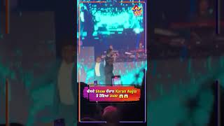 Karan Aujla was hit by a shoe during his live show in London the video has gone viral😱 [upl. by Dorran]