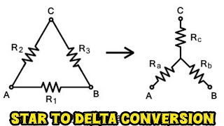 Star To Delta Conversion Explain Briefly Line By Line Explanation amp Reading। 2024 [upl. by Tterrab]