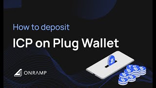 Deposit ICP on Plug Wallet  Onramp [upl. by Chipman]