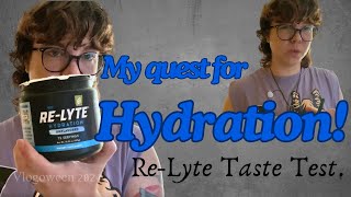 ReLyte Taste Test  Unflavored POTS Fitness Hydration Supplements [upl. by Eibbob]