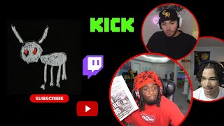 Streamers React To Idgaf feat Yeat Adin Ross Kai Cenat Plaqueboy Max YourRage [upl. by Jacey334]