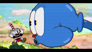 Cuphead Beta 2014  Goopy Le Grande Boss Battle Preview [upl. by Imot895]