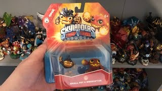 Skylanders Trap Team Small Fry and Weeruptor Mini Pack Unboxing [upl. by Hsiekal]