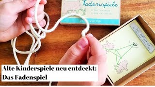 Alte Kinderspiele neu entdeckt Das Fadenspiel [upl. by Haldane]