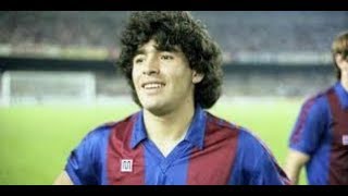 Maradona Todos los goles en Barcelona 19821984 [upl. by Kooima]