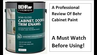 Behr Cabinet and Trim [upl. by Mendez793]