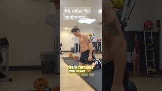 Ab roller for beginners  fitover60 [upl. by Hitt]