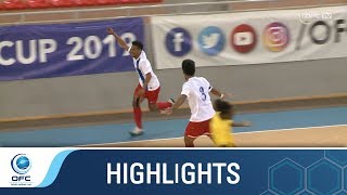 OFCFNC Vanuatu v American Samoa Highlights [upl. by Siramaj]