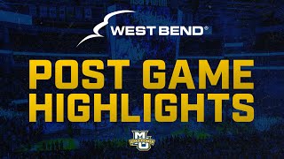 Highlights Marquette vs Villanova 11523 [upl. by Ynavoeg]